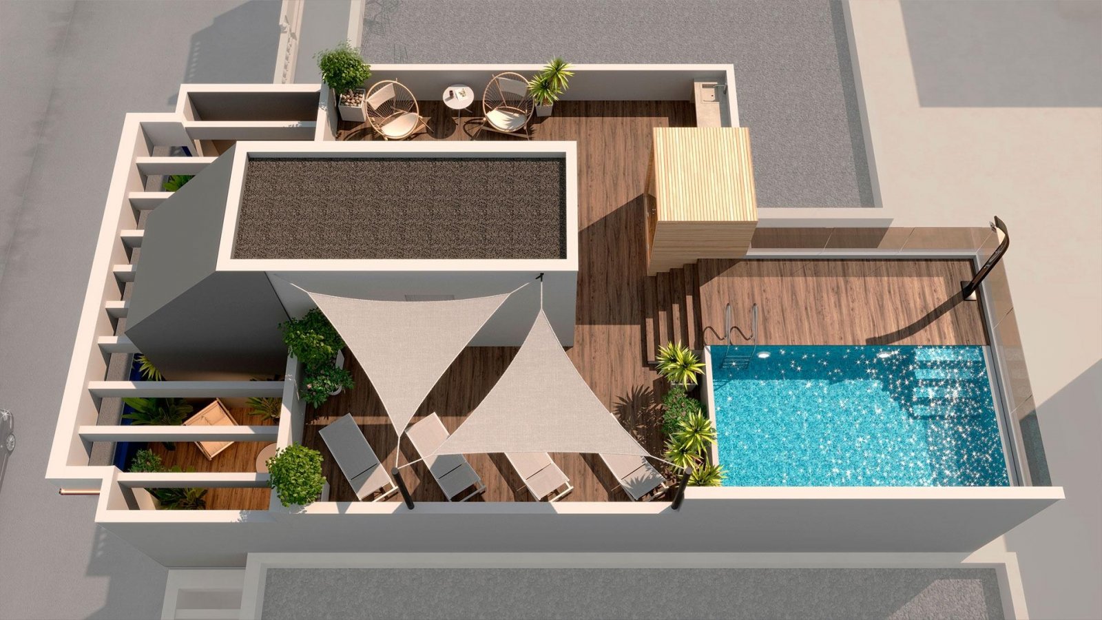 Neubauwohnungen 200 Meter vom Meer entfernt in Torrevieja
Moderne Wohnungen in privilegierter Lage
Entdecken Sie diese neue Wohnanlage i