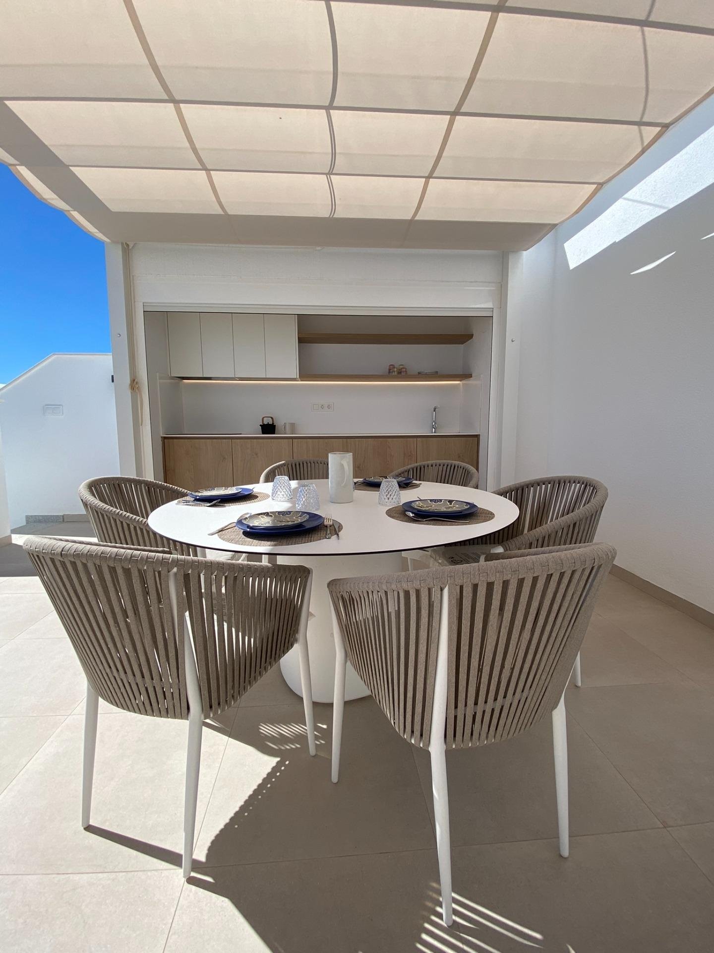 Neubau einer Bungalow-Wohnanlage in Pilar de la Horadada
Exklusive moderne Bungalows in Pilar de la Horadada
Diese neue Wohnanlage biete