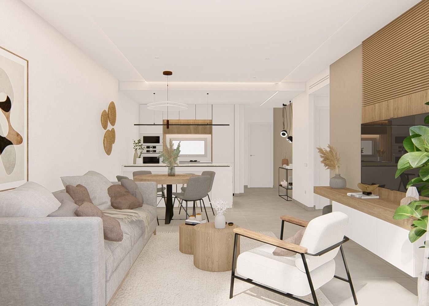 NEUBAU WOHNANLAGE IN EL RASO, GUARDAMAR DEL SEGURA
Neubau einer privaten Wohnanlage mit Wohnungen in El Raso, Guardamar del Segura. 
Di