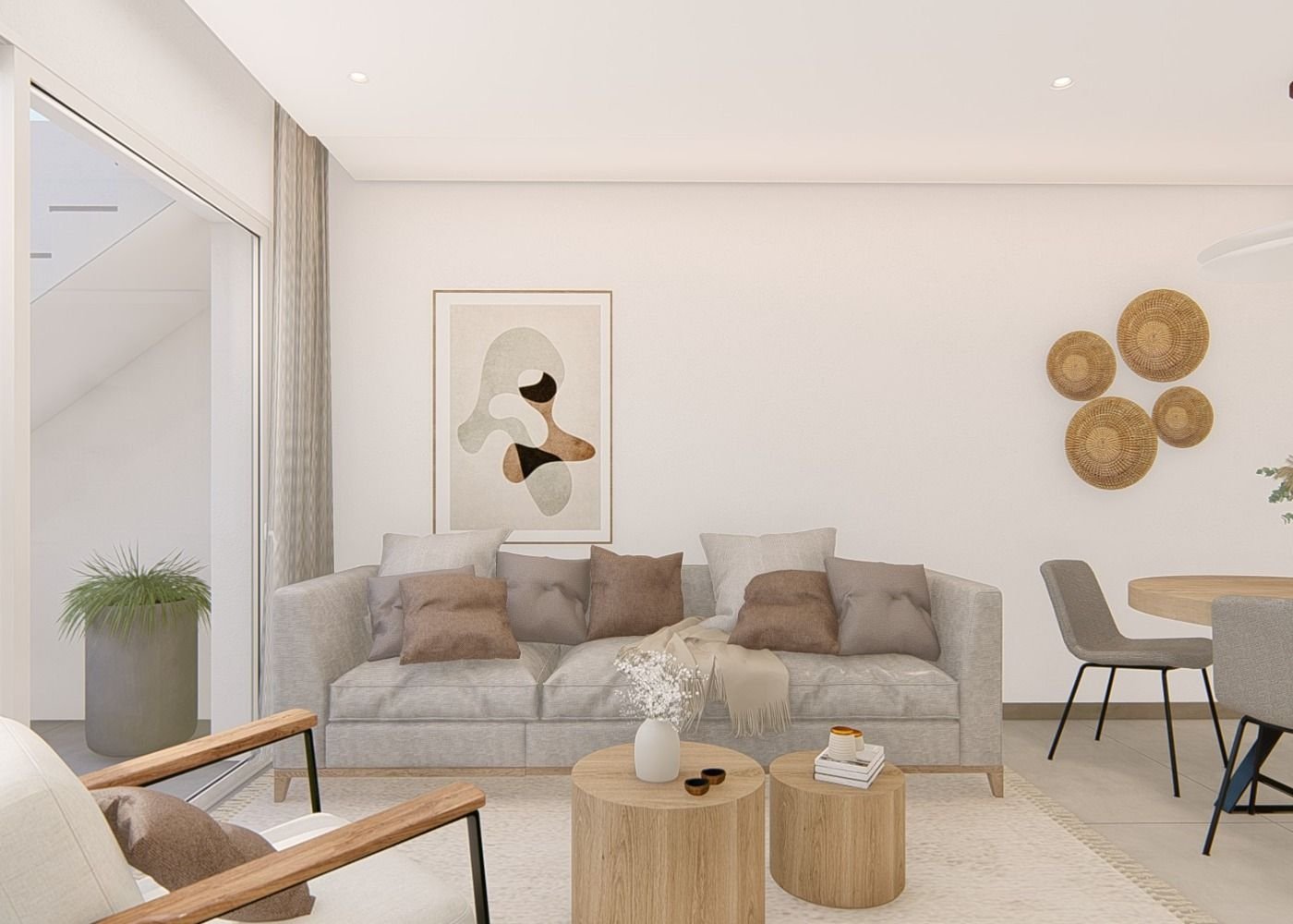 NEUBAU WOHNANLAGE IN EL RASO, GUARDAMAR DEL SEGURA
Neubau einer privaten Wohnanlage mit Wohnungen in El Raso, Guardamar del Segura. 
Di