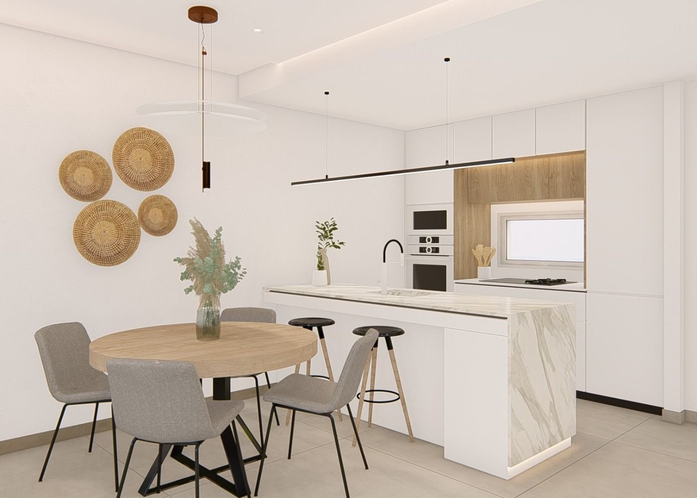 NEUBAU WOHNANLAGE IN EL RASO, GUARDAMAR DEL SEGURA
Neubau einer privaten Wohnanlage mit Wohnungen in El Raso, Guardamar del Segura. 
Di