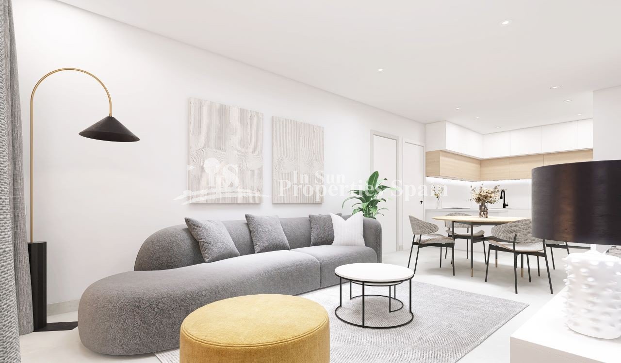 FANTASTISCHER NEUBAU IN EL RASO, GUARDAMAR DEL SEGURA - SONDERANGEBOT - MÖBELPAKET AB 24. JUNI, JULI UND AUGUST 2025
Dieses moderne Stil