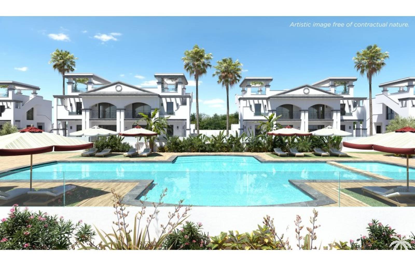 Willkommen in diesem neuen Apartmentprojekt in Ciudad Quesada, das moderne Eleganz und Funktionalität vereint.
 Entdecken Sie verschiedene Modelle mi