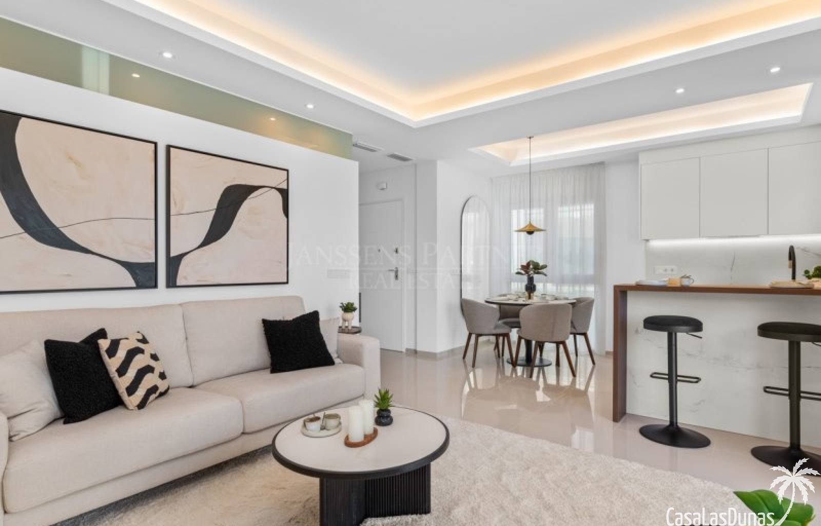 Willkommen in diesem neuen Apartmentprojekt in Ciudad Quesada, das moderne Eleganz und Funktionalität vereint.
 Entdecken Sie verschiedene Modelle mi