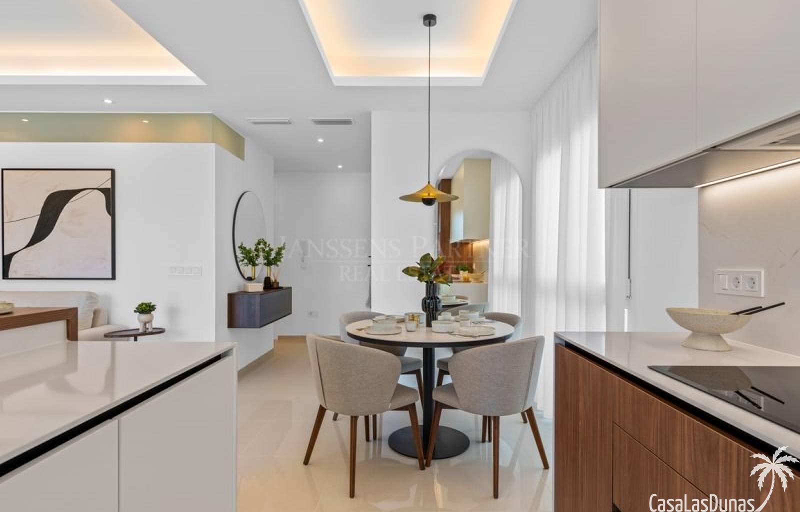 Willkommen in diesem neuen Apartmentprojekt in Ciudad Quesada, das moderne Eleganz und Funktionalität vereint.
 Entdecken Sie verschiedene Modelle mi