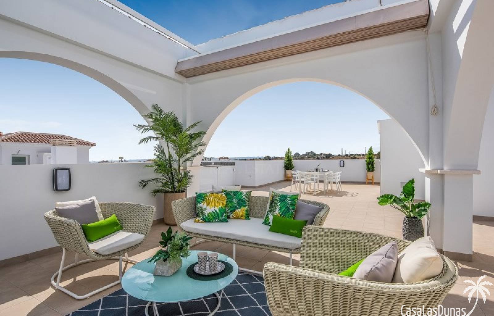 Willkommen in diesem neuen Apartmentprojekt in Ciudad Quesada, das moderne Eleganz und Funktionalität vereint.
 Entdecken Sie verschiedene Modelle mi