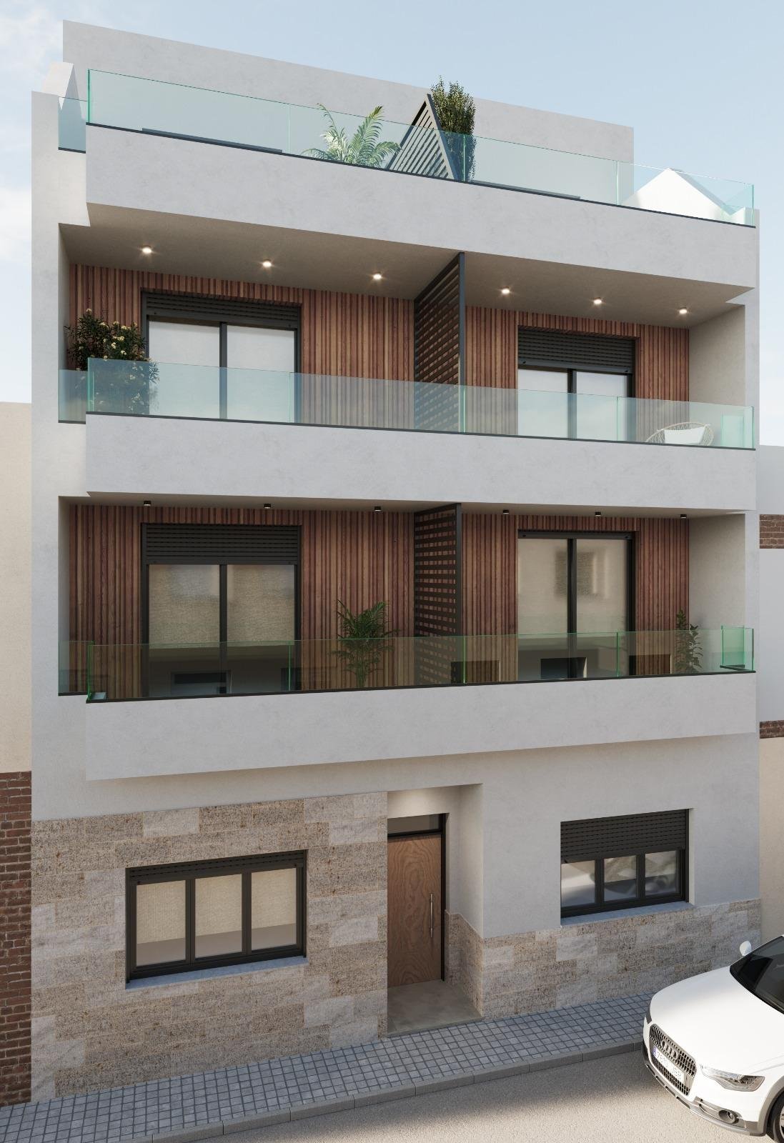 Moderne Neubauwohnungen im Zentrum von Torrevieja, nur 200 m vom Meer entfernt
Entdecken Sie diese exklusive Boutique-Wohnanlage mit nur
