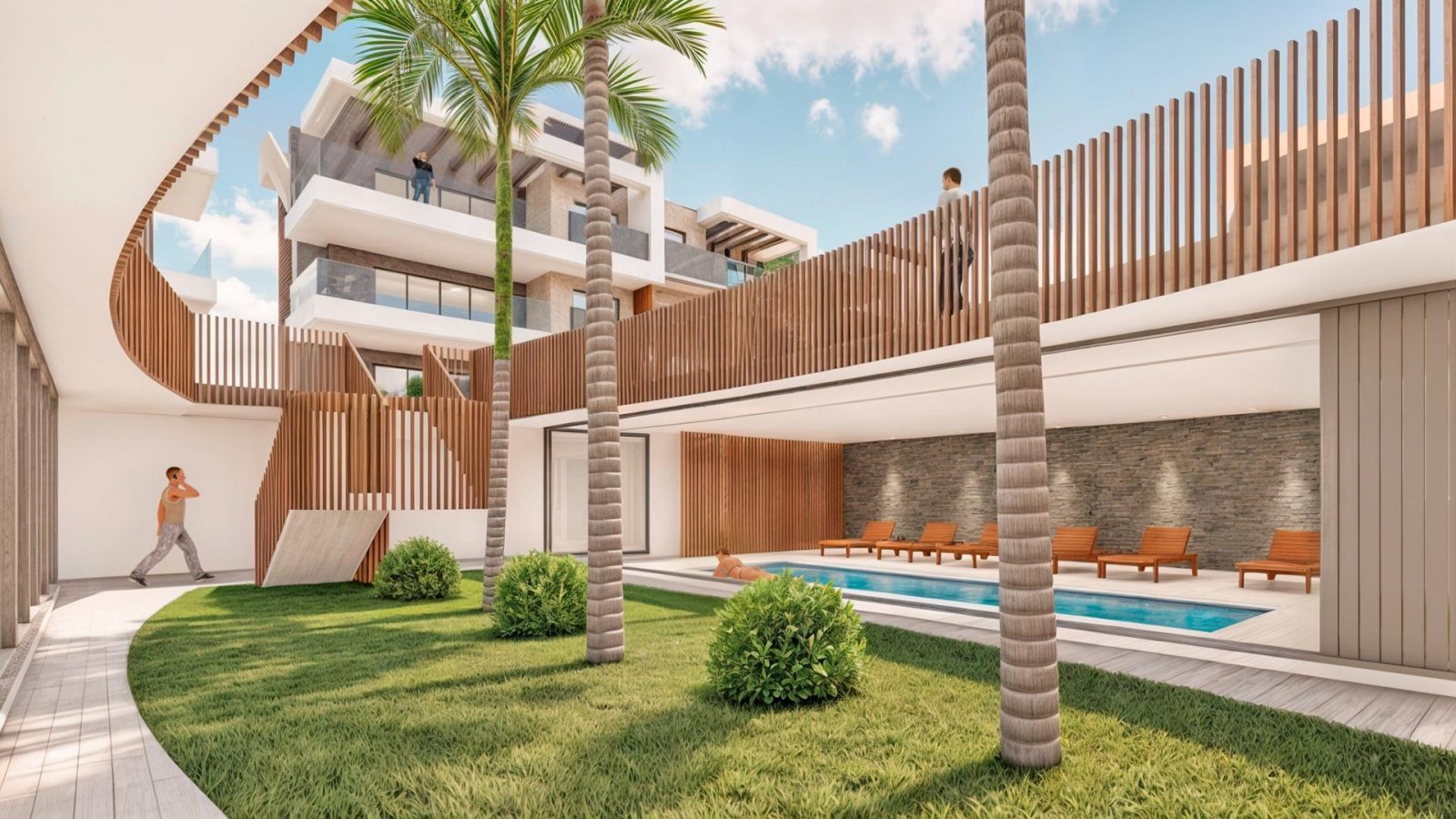 Luxuriöse Ferienwohnungen nur 150 m vom Strand Las Higuericas entfernt - Torre de la Horadada
Exklusive neue Wohnanlage mit Mietlizenz
W