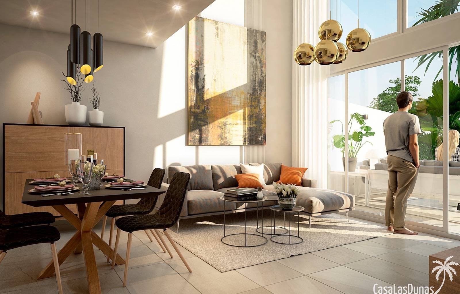 In diesem bekannten und gepflegten Golfresort finden wir ein Projekt mit vielen verschiedenen Haustypen. Es gibt Apartments, Stadthäuser und freisteh