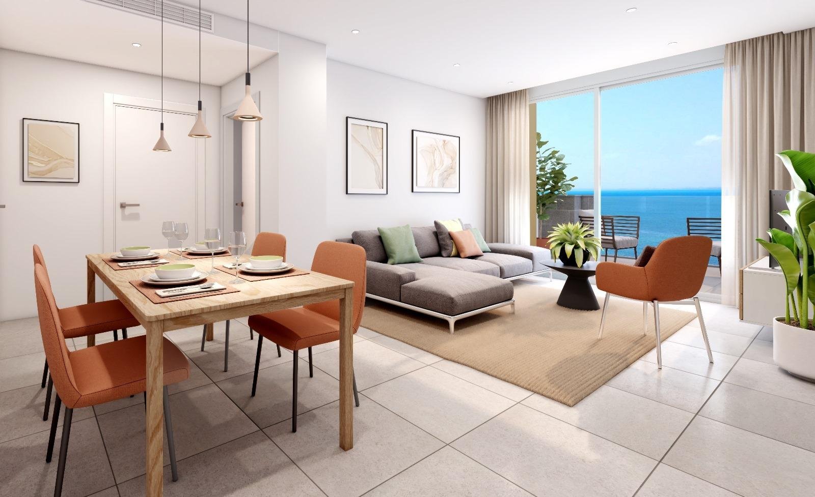 NEU GEBAUTE WOHNANLAGE IN LA MANGA 
Die neue Wohnanlage befindet sich an einem einzigartigen und besonderen Ort, zwischen zwei Meeren, i