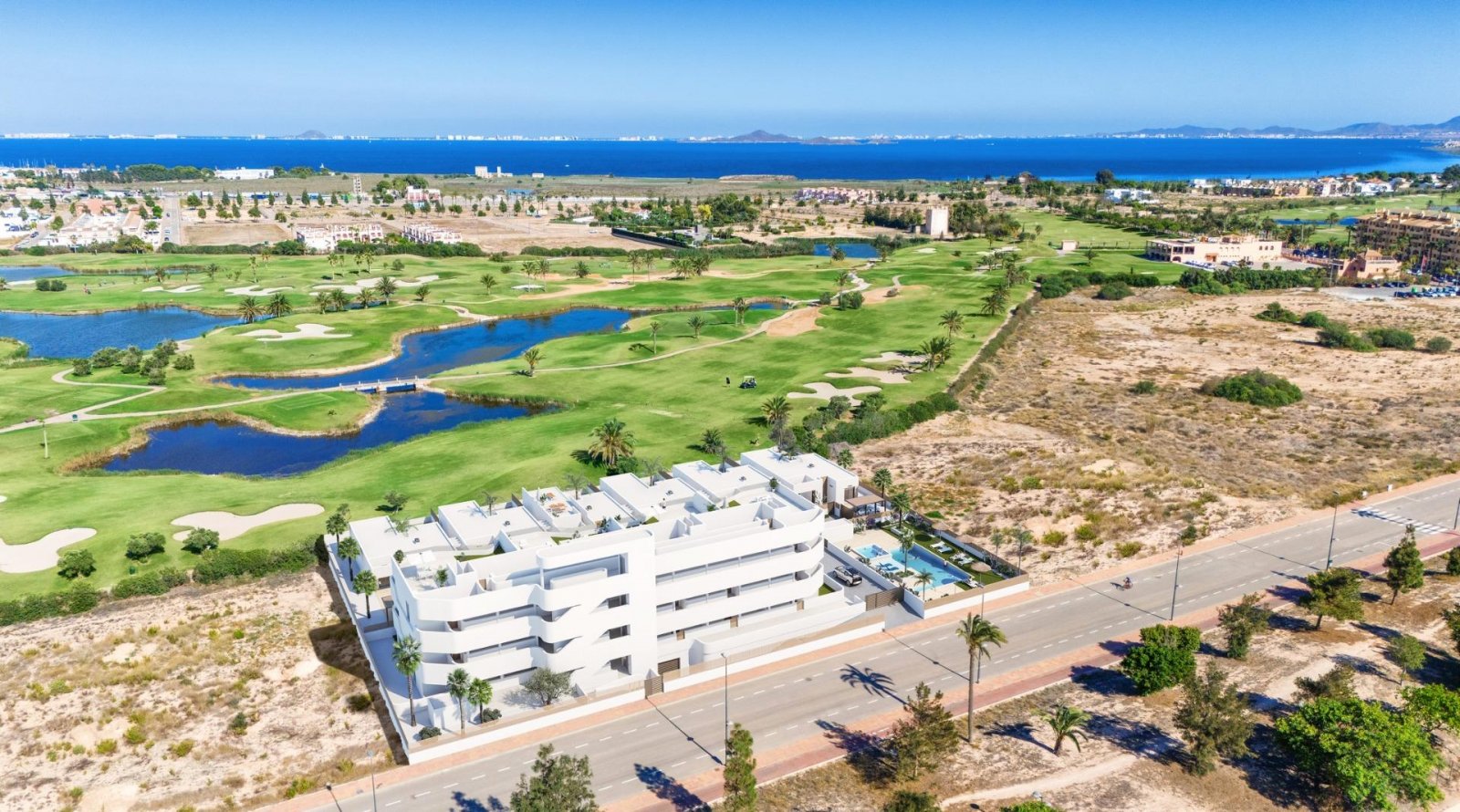 Neubau-Wohnanlage in Los Alcazares
Los Alcázares ist ein idyllischer Ort für diejenigen, die in eine neue Wohnimmobilie an der Costa Cál