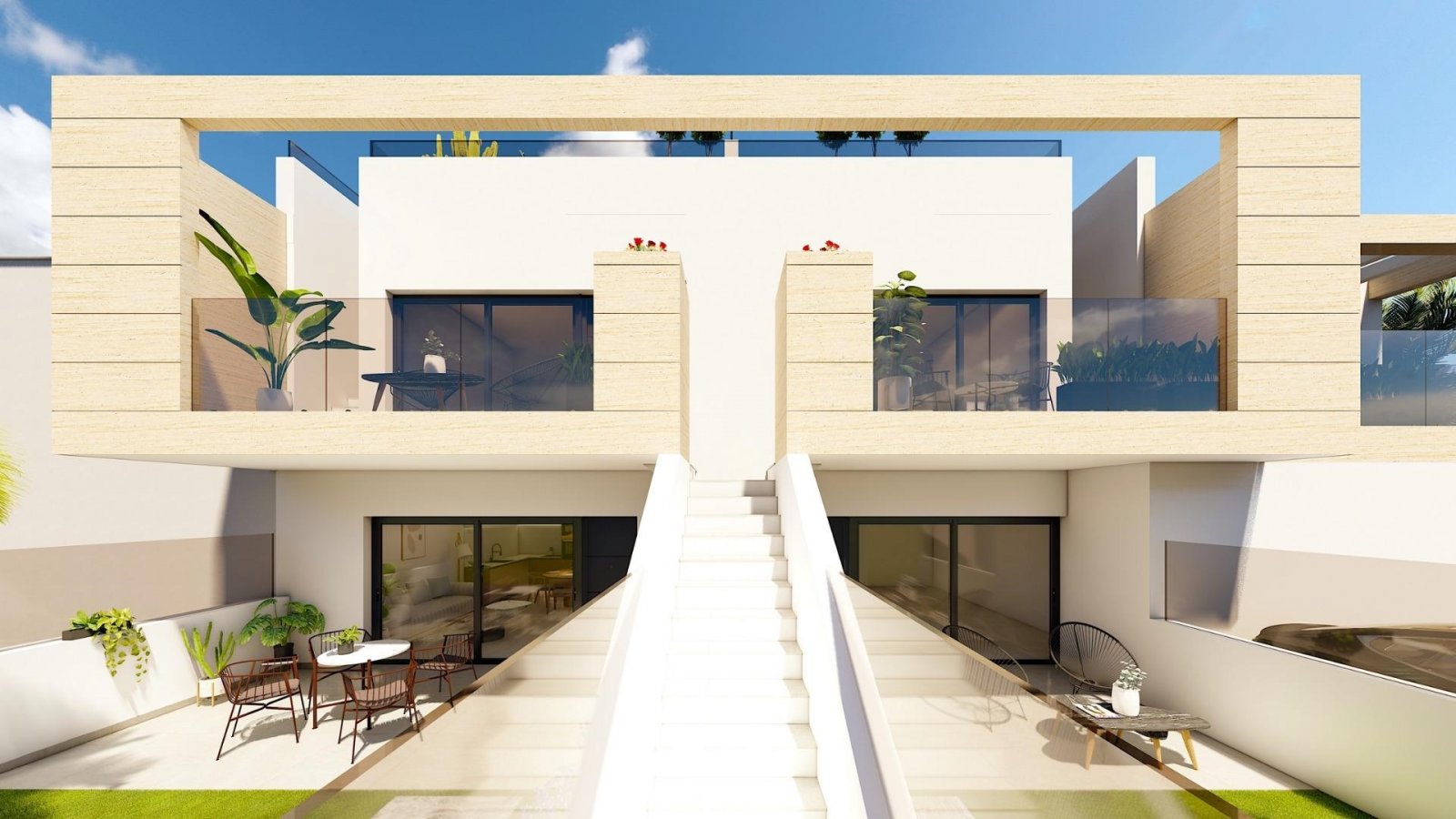 Neu gebaute Bungalows in Lo Pagán: Modernes Wohnen in Strandnähe
Erstklassige Lage in Lo Pagán, San Pedro del Pinatar
Entdecken Sie den