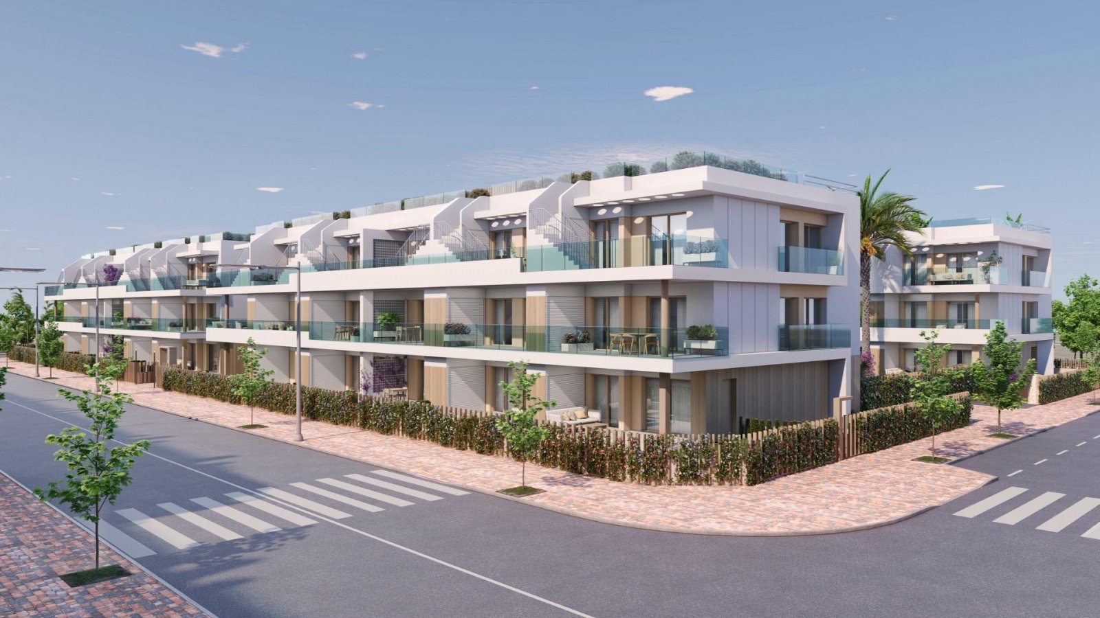 NEU GEBAUTE WOHNANLAGE IN PILAR DE LA HORADADA
Neubau einer Wohnanlage mit Wohnungen und Penthäusern mit außergewöhnlicher Ausstattung i