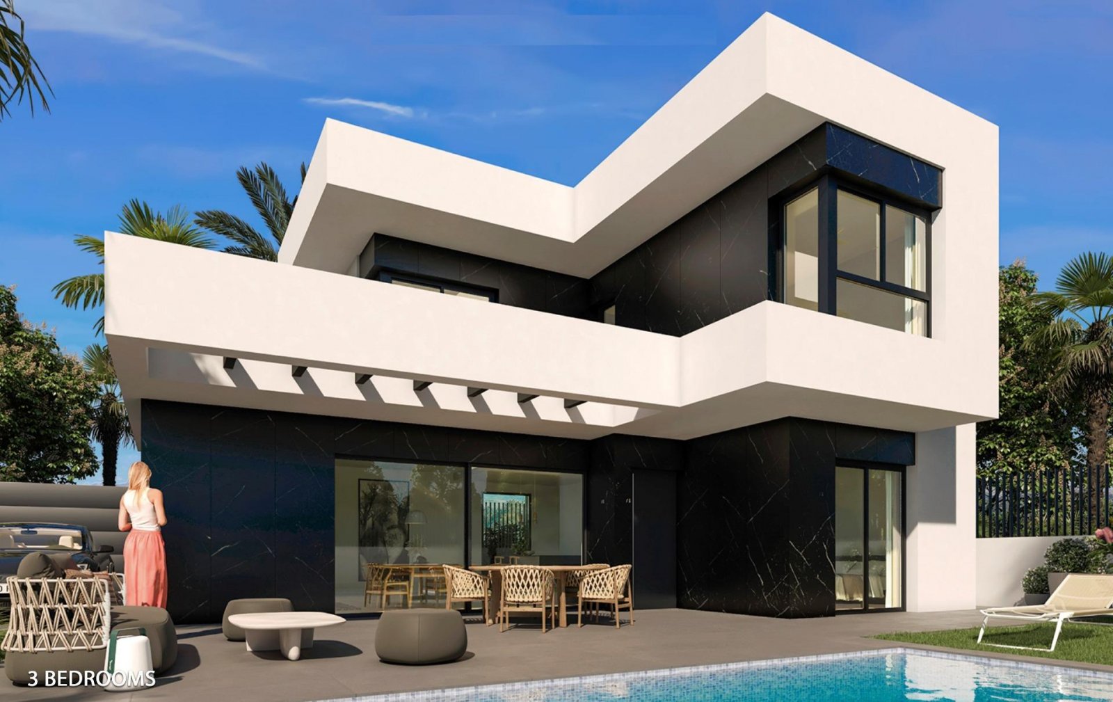 NEU GEBAUTE VILLEN IN ROJALES
New Build exklusive Entwicklung von Villen in Rojales.
Schöne Villen bauen über 2 Etagen mit 3 Schlafzimm