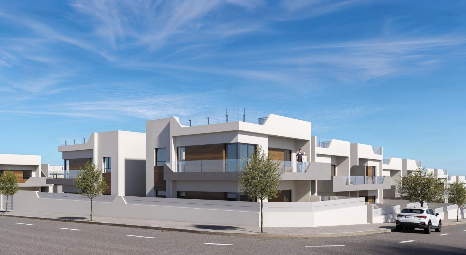 NEUGEBAUTE ERDGESCHOSSWOHNUNG IN SAN MIGUEL DE SALINAS.
Wunderschöne 82 m2 große Erdgeschosswohnung in einer exklusiven Wohnanlage, die