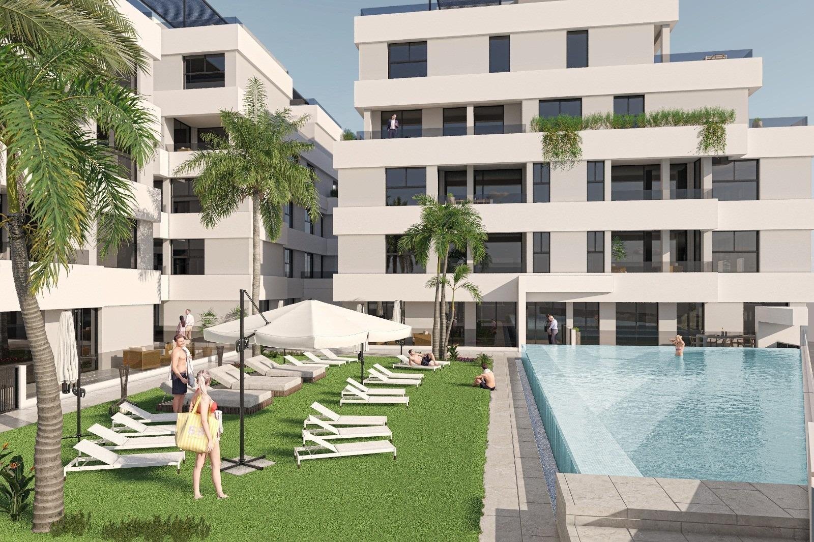 NEUBAU WOHNANLAGE IN SAN PEDRO DEL PINATAR Neue Wohnanlage mit modernen Apartments und Penthäusern in San Pedro Del Pinatar. Wohnungen un