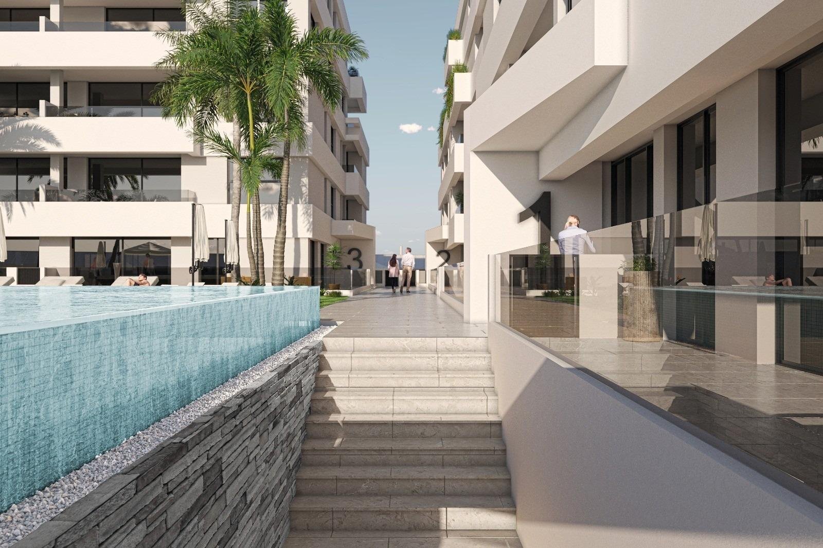 NEUBAU WOHNANLAGE IN SAN PEDRO DEL PINATAR Neue Wohnanlage mit modernen Apartments und Penthäusern in San Pedro Del Pinatar. Wohnungen un