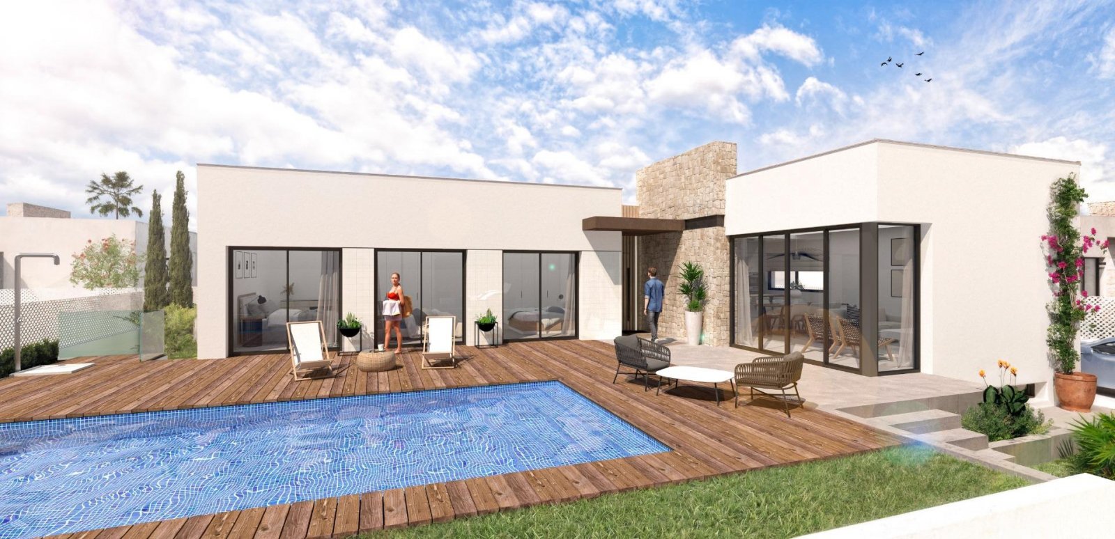 Neubau-Villen im Santa Rosalia Lake and Life Resort – Exklusives Wohnen in Murcia
Erstklassige Lage in der Nähe des Mar Menor
Diese neu
