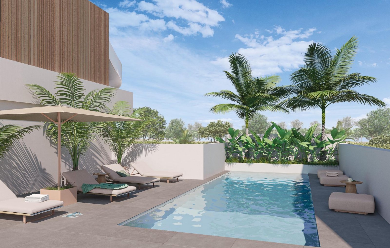 Neubau-Reihenhäuser und Eckreihenhäuser in Pilar de la Horadada
Modernes Wohnen im Herzen der Costa Blanca
Willkommen in dieser exklusiv