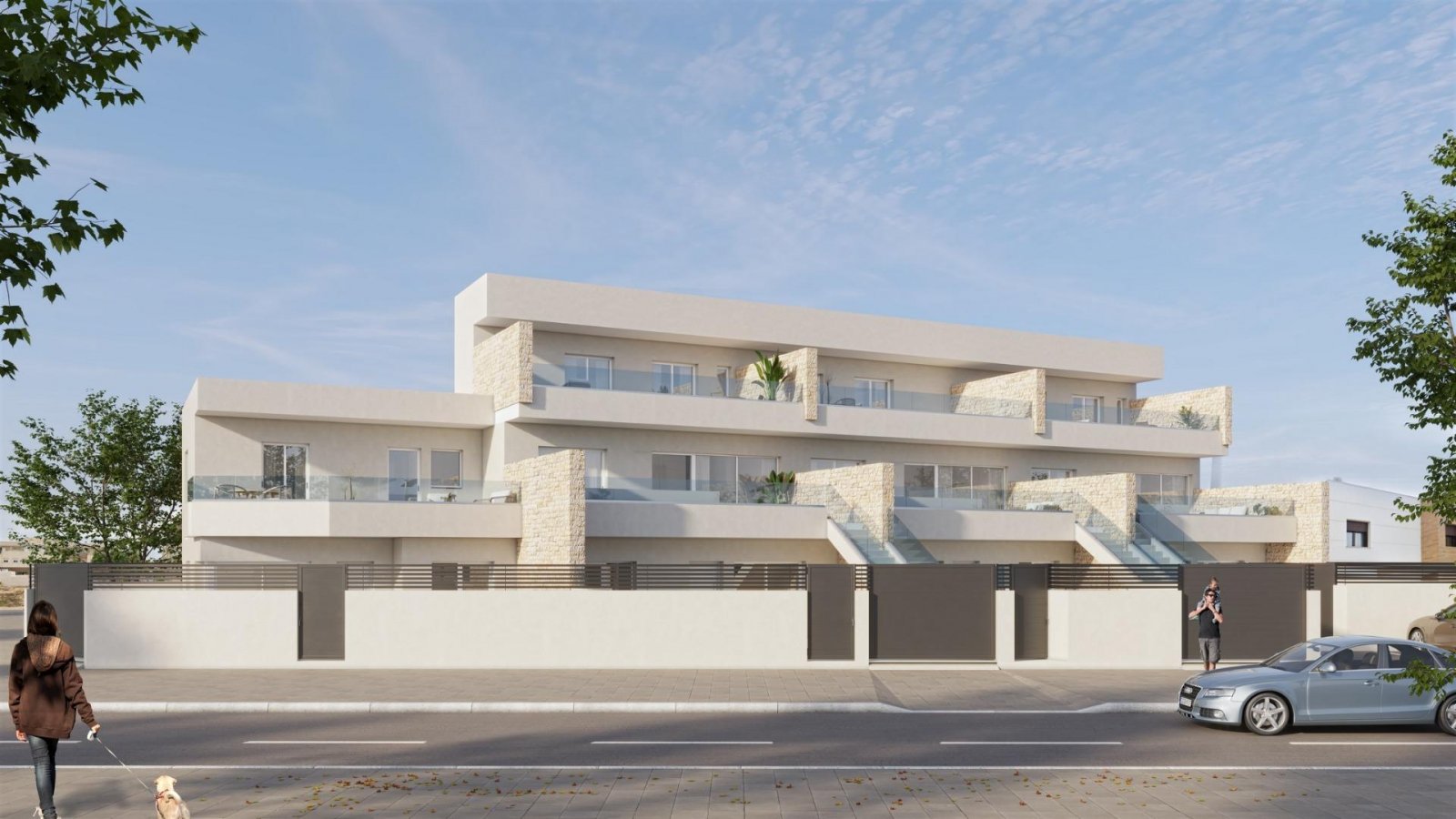 Neubauwohnungen in Pilar de la Horadada mit privatem Pool
Moderne Häuser in Strandnähe
Entdecken Sie diese exklusive Neubausiedlung in P
