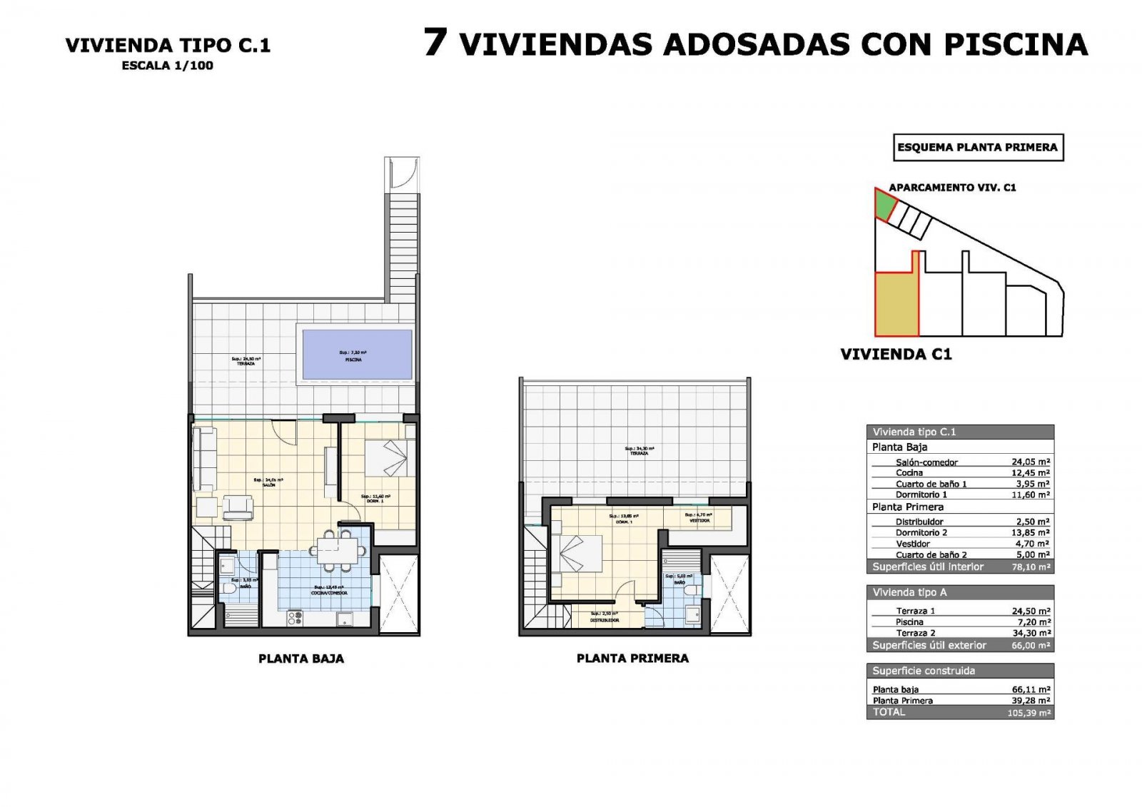 Neubauwohnungen in Pilar de la Horadada mit privatem Pool
Moderne Häuser in Strandnähe
Entdecken Sie diese exklusive Neubausiedlung in P