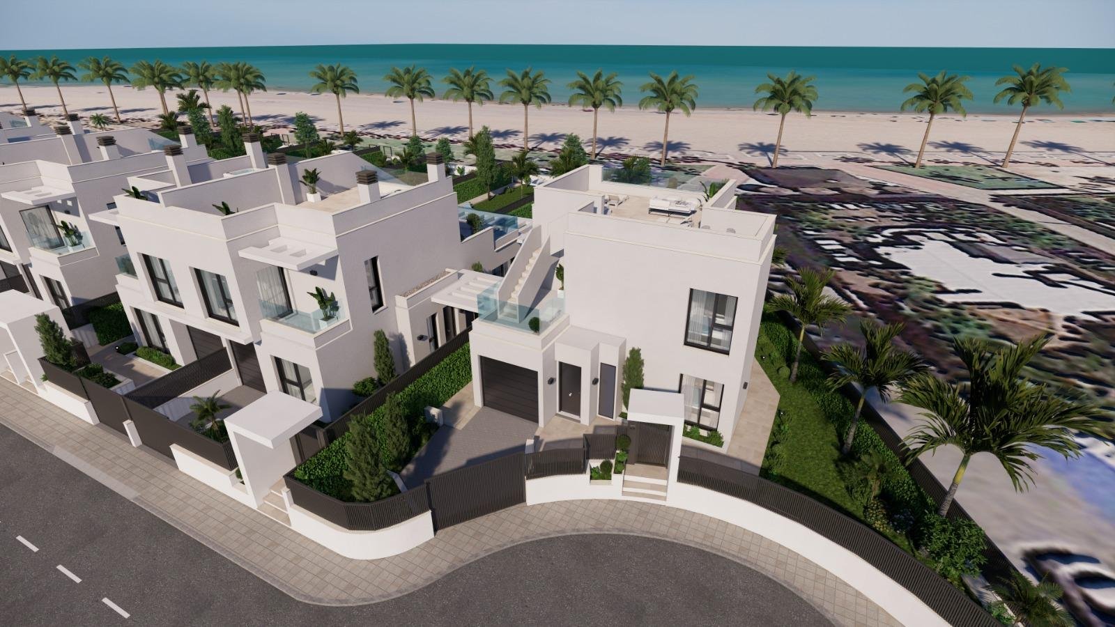 Luxuriöse Neubauvillen am Wasser in Los Alcázares
Entdecken Sie das ultimative mediterrane Leben mit diesem exklusiven Wohnprojekt, das