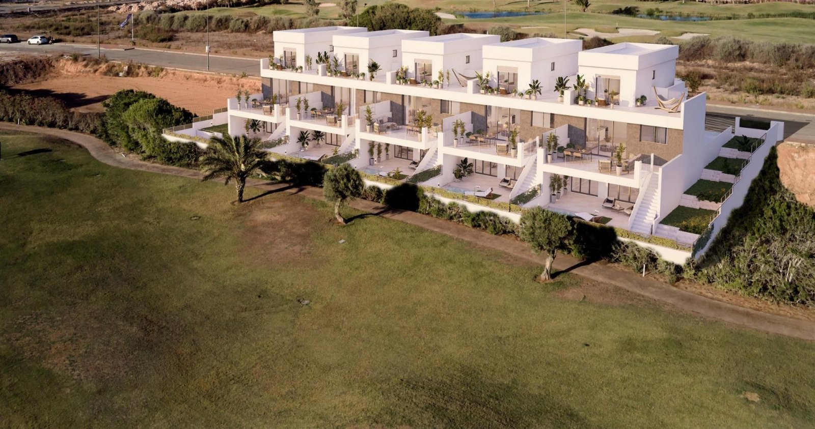 Neu gebaute Doppelhaushälften in Los Alcázares.
Entdecken Sie Ihr Traumhaus in den atemberaubenden Doppelhaushälften in Los Alcázares, w