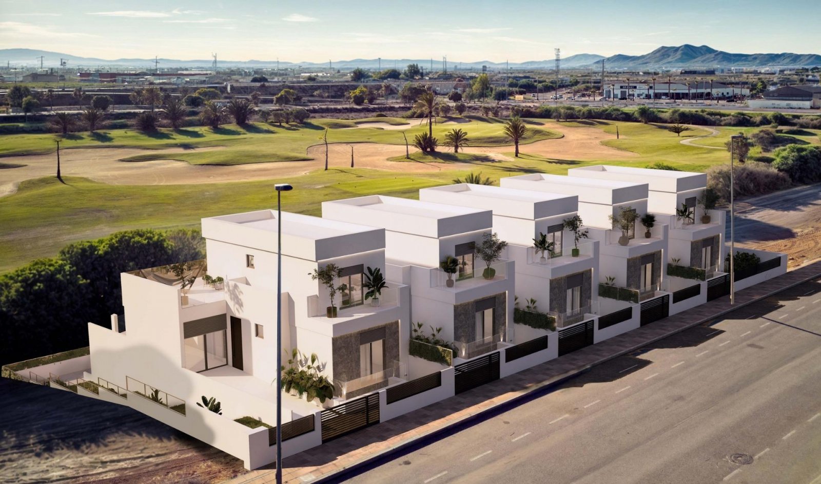 Neu gebaute Doppelhaushälften in Los Alcázares.
Entdecken Sie Ihr Traumhaus in den atemberaubenden Doppelhaushälften in Los Alcázares, w