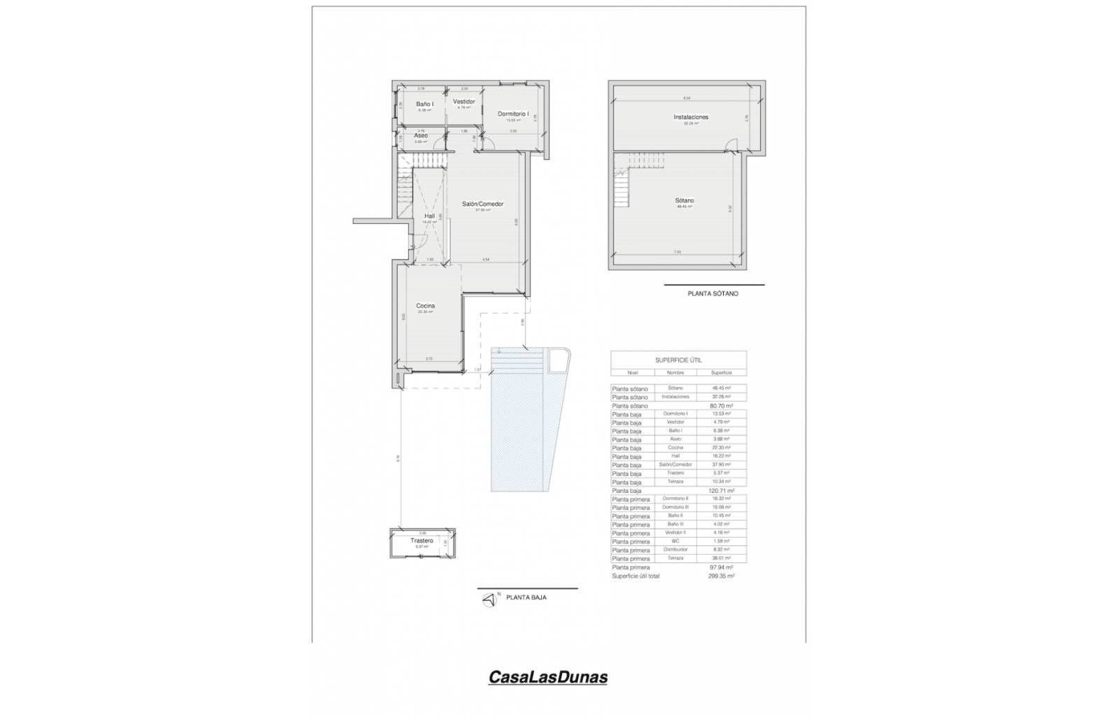 Dieses Projekt besteht aus zwei fantastischen Villen, von denen eine noch verfügbar ist. Dieses Haus im beliebten Viertel La Zenia verfügt über 3 Sch