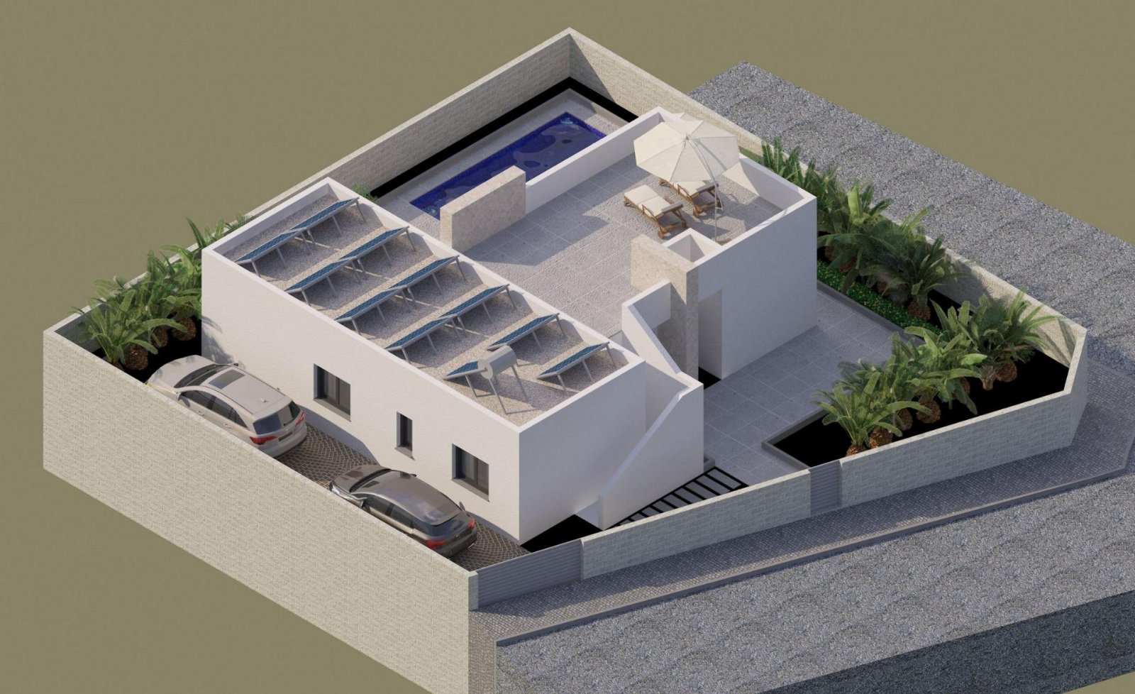 NEU GEBAUTE MODERNE VILLA IN BENIJOFAR
Neubau-Villa in Benijófar, einer privilegierten Gegend der Costa Blanca, ausgestattet mit allen D