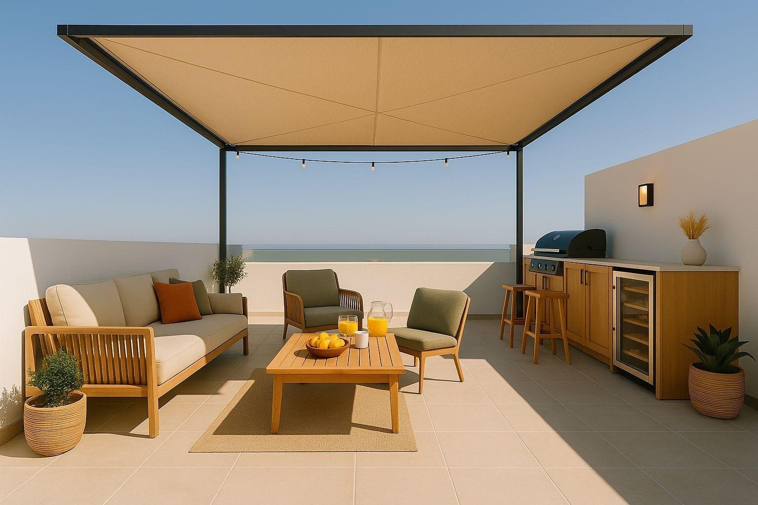 Neubau-Penthäuser in Guardamar del Segura mit privatem Solarium
Modernes Wohnen im Herzen von Guardamar
Entdecken Sie diese exklusive Ne
