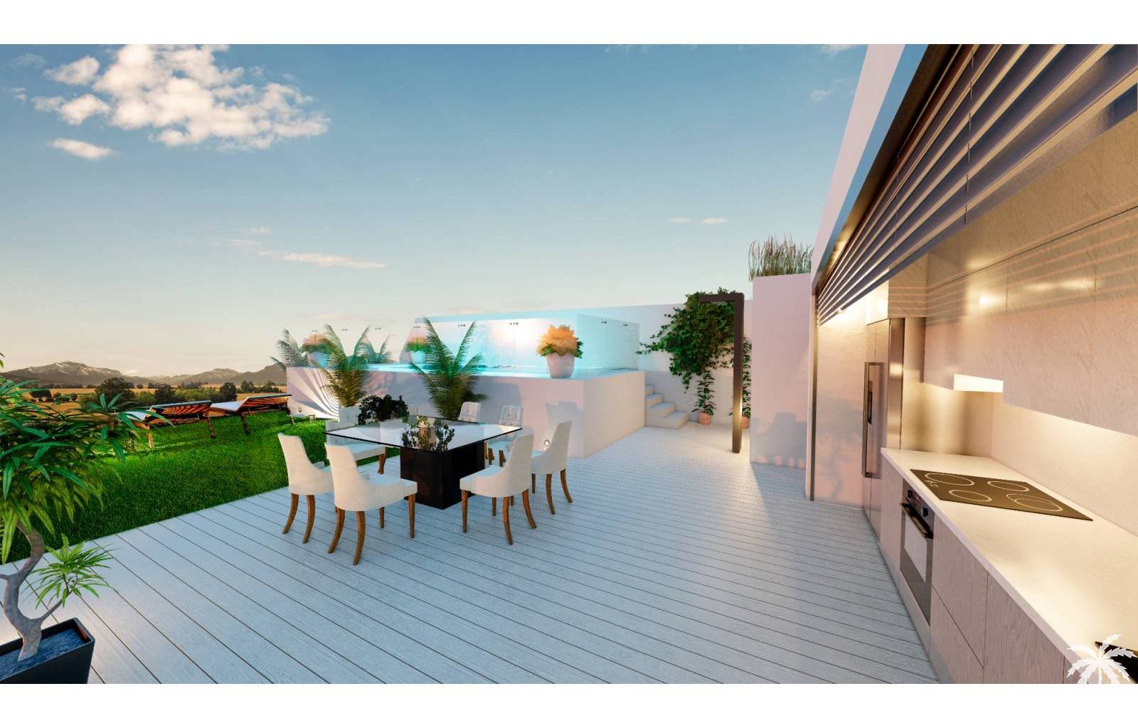 Suchen Sie ein echtes Penthouse mit eigenem privaten Pool auf dem Dach !? Dies ist in dieser kleinen, sehr luxuriösen Neubau-Appartementanlage möglic
