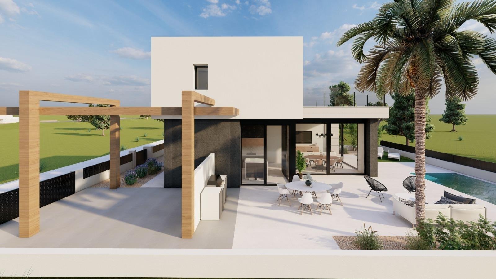 NEUBAU-VILLEN IN PILAR DE LA HORADADA AM GOLFPLATZ
Neubau einer Wohnanlage mit 6 freistehenden Villen in Pilar de la Horadada.
New Buil