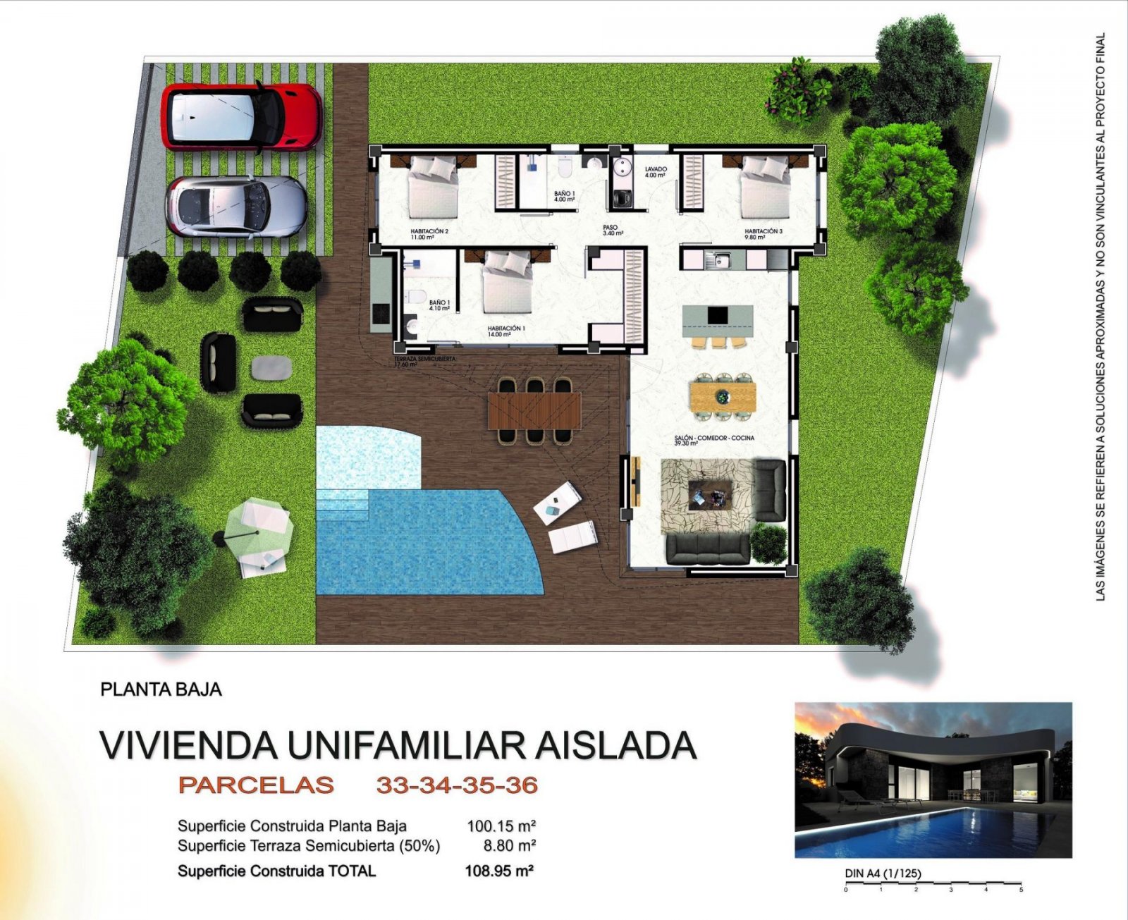 NEU GEBAUTE VILLEN IN LOS MONTESINOS Neubauprojekt in La Herrada (Los Montesinos), in einer privilegierten Lage in der Nähe der besten St