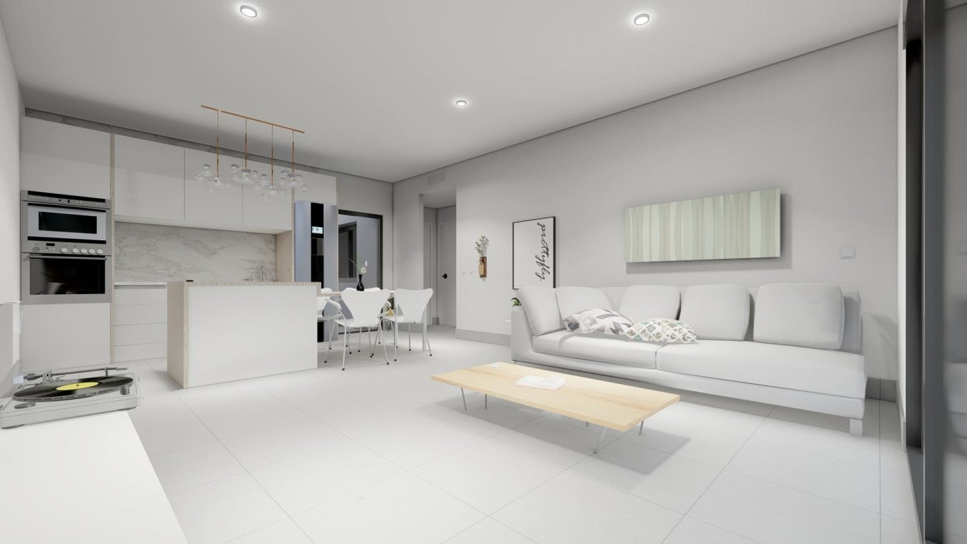 NEU GEBAUTE VILLEN IN ROLDAN
Luxuriöse 2 einstöckige Neubauvillen in Roldan, Murcia.
Villen bauen auf den Grundstücken von fast 600 M2