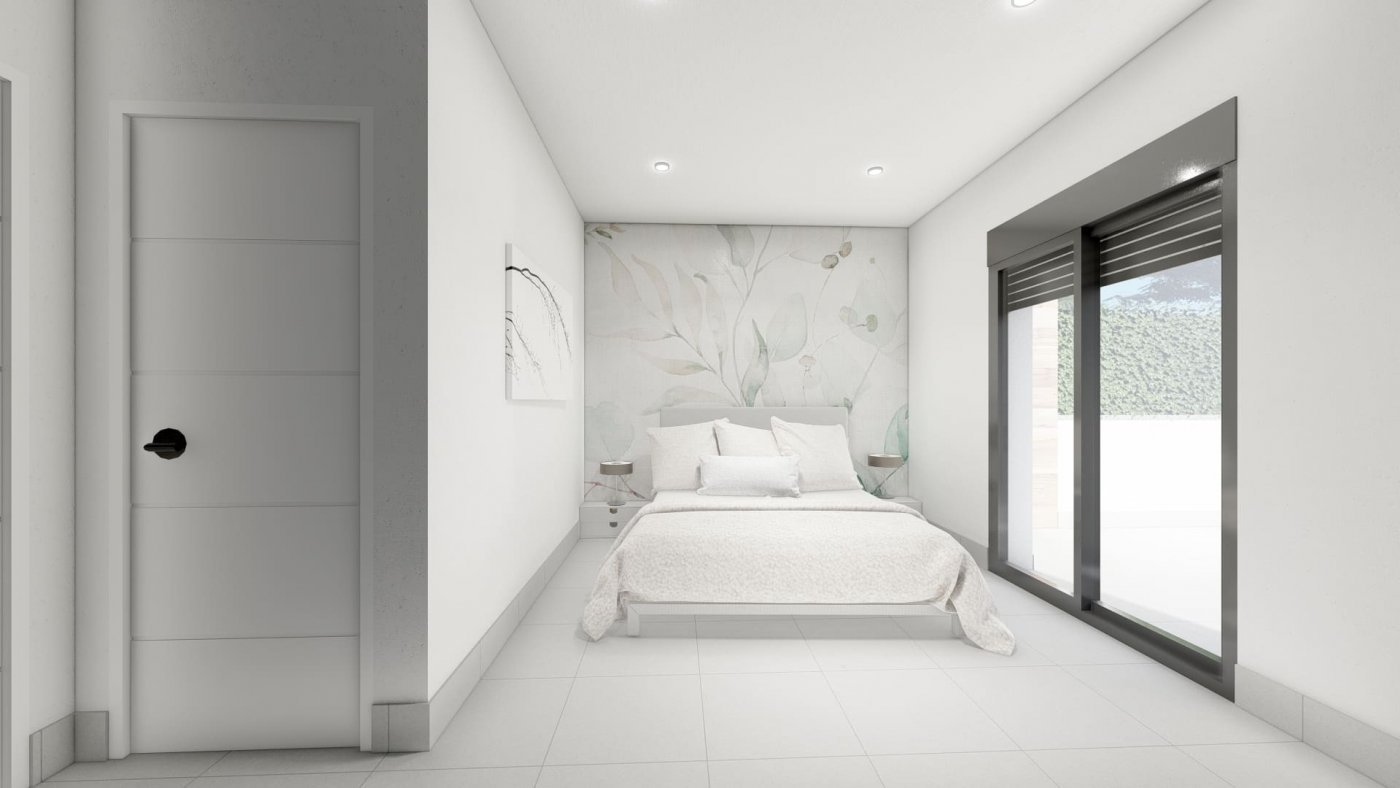 NEU GEBAUTE VILLEN IN ROLDAN
Luxuriöse 2 einstöckige Neubauvillen in Roldan, Murcia.
Villen bauen auf den Grundstücken von fast 600 M2