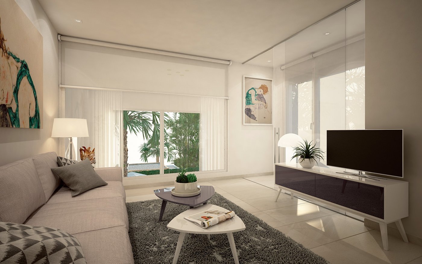 NEU GEBAUTE WOHNANLAGE IN ALGORFA
 
 Neubau-Wohnanlage mit freistehenden oder Doppelhaushälften und Apartments mit herrlichem Gemeinschaf