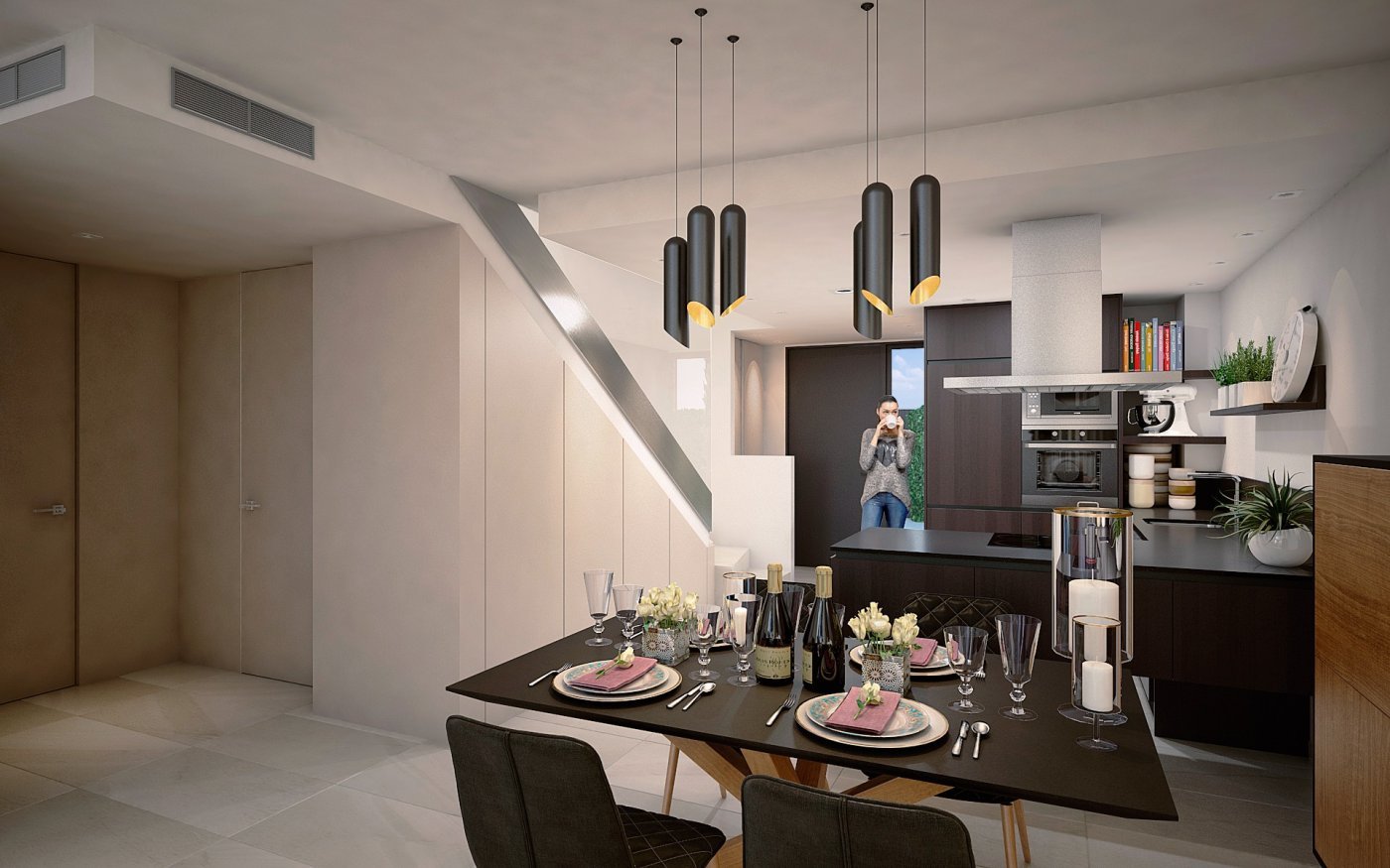 NEU GEBAUTE WOHNANLAGE IN ALGORFA
 
 Neubau-Wohnanlage mit freistehenden oder Doppelhaushälften und Apartments mit herrlichem Gemeinschaf