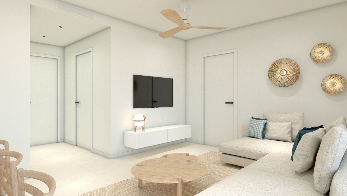 NEU GEBAUTE WOHNANLAGE IN TORRE DE LA HORADADA
Neubau-Wohnanlage mit Bungalow-Apartments in Torre de la Horadada, nur 450 m vom Strand e