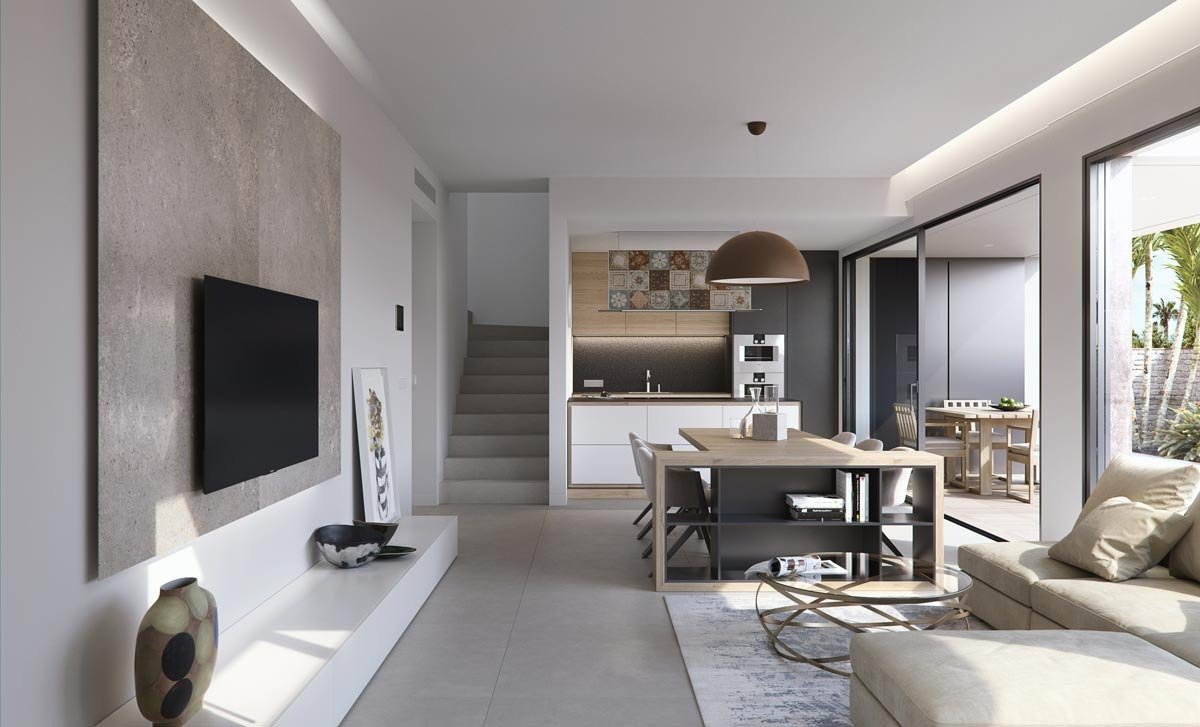 NEU GEBAUTE VILLEN IN TORRE DE LA HORADADA
Exklusive Wohnanlage mit 2 Luxusvillen mit Meerblick am Strand "Las Higuericas" in