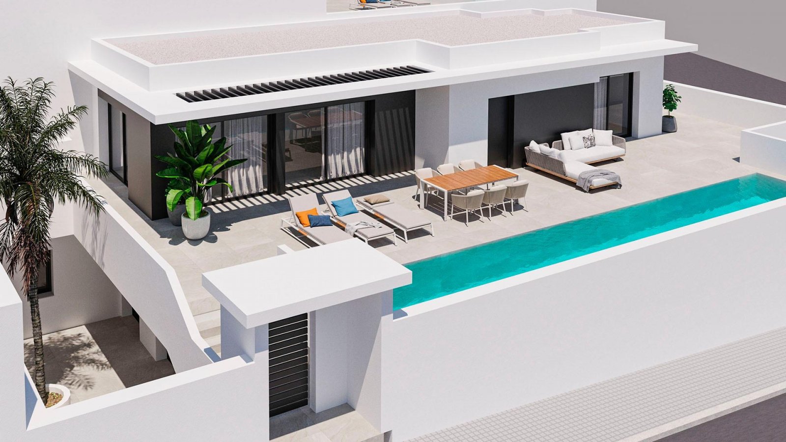 Moderne Luxusvilla mit Bergblick in Ciudad Quesada, Costa Blanca
Zeitgenössisches Design und außergewöhnlicher Komfort
Entdecken Sie die