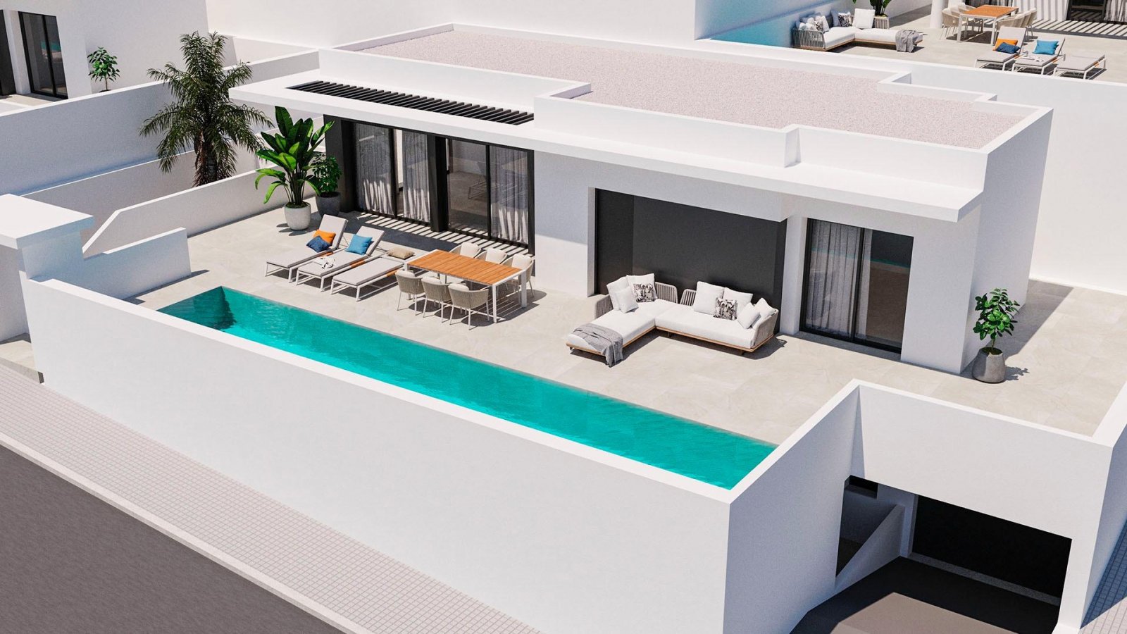 Moderne Luxusvilla mit Bergblick in Ciudad Quesada, Costa Blanca
Zeitgenössisches Design und außergewöhnlicher Komfort
Entdecken Sie die
