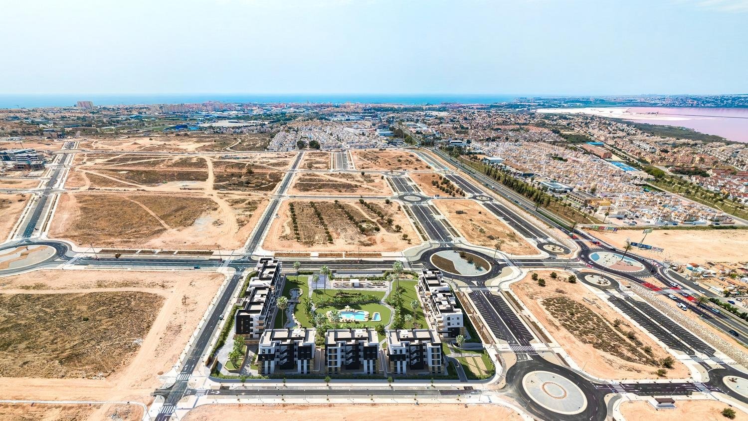 Neues Wohnbauprojekt in La Siesta, Torrevieja
Moderne Apartments mit hervorragender Ausstattung
Dieses neue Wohnbauprojekt in La Siesta,