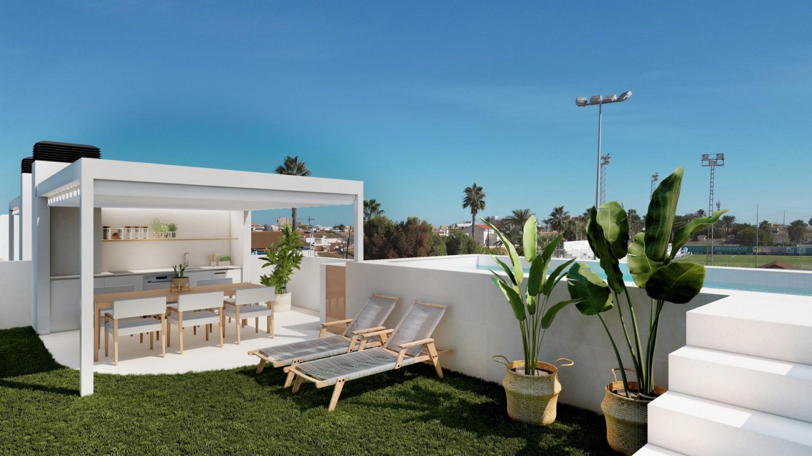 Neubau-Bungalows mit privatem Pool in San Pedro del Pinatar
Exklusive Boutique-Residenzen in Strandnähe
Diese limitierte Kollektion von