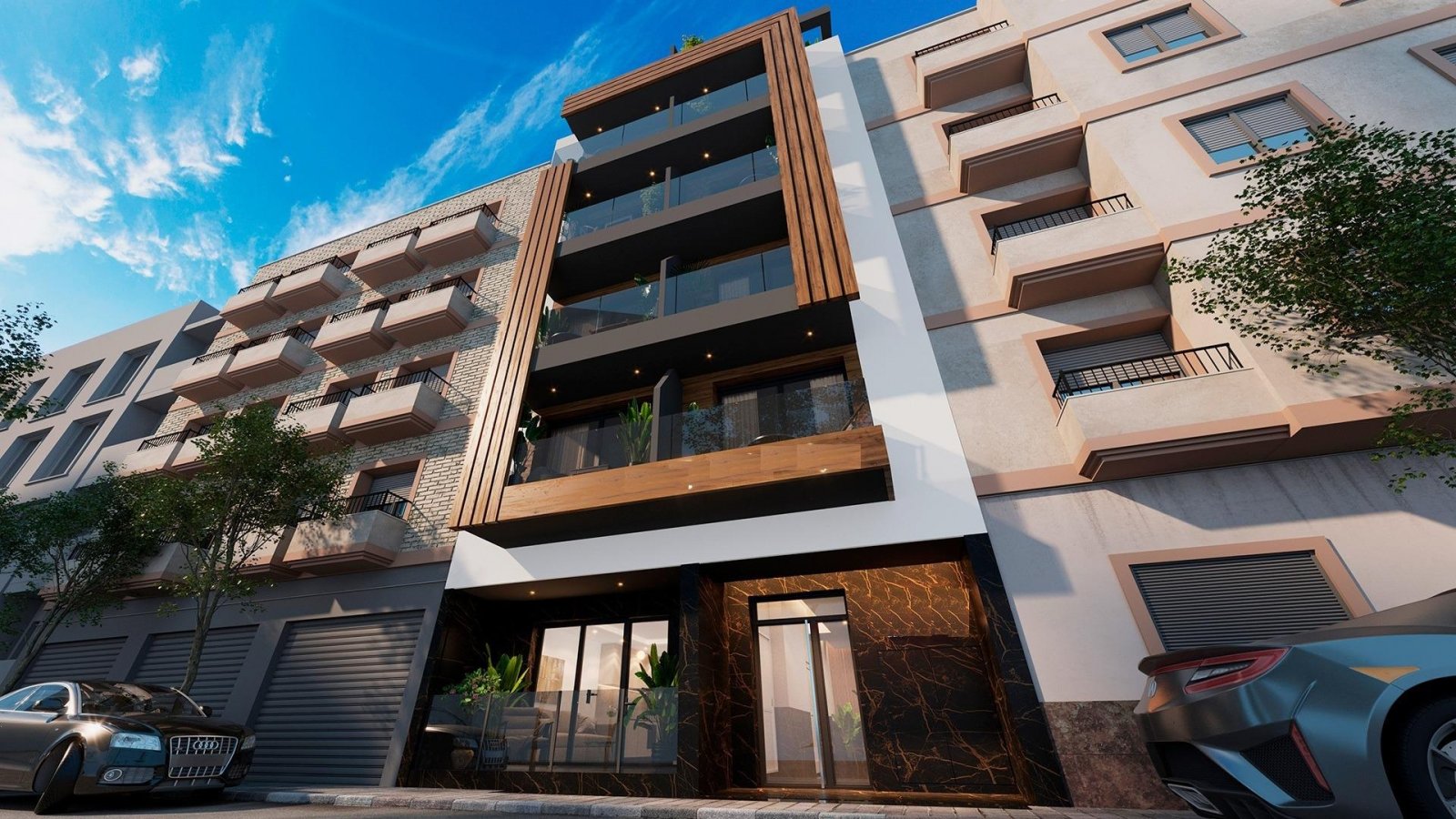 Moderne Apartments nur 250 m von Playa del Cura in Torrevieja entfernt
Exklusive Neubauanlage im Herzen von Torrevieja
Dieses exklusive