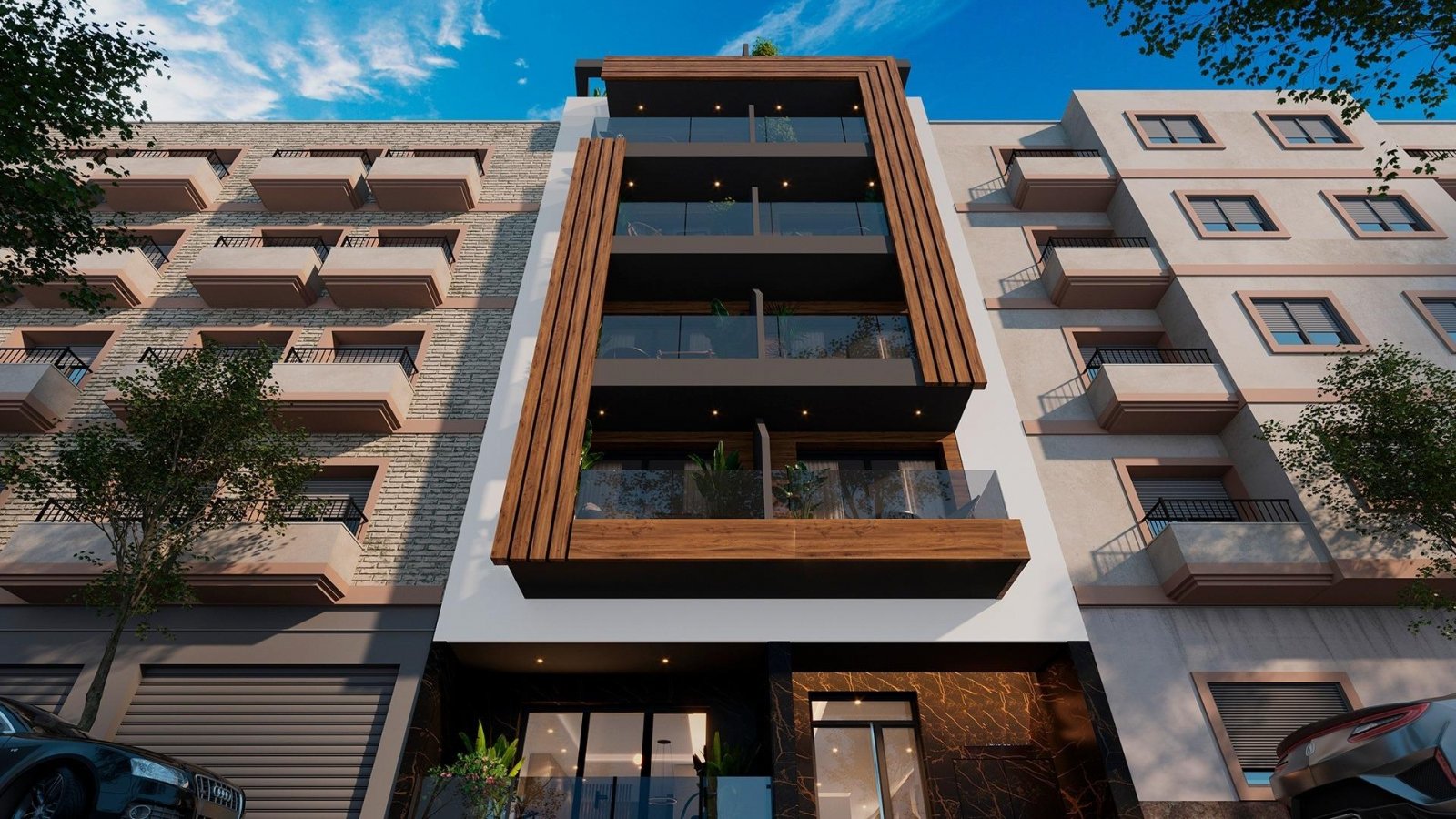 Moderne Apartments nur 250 m von Playa del Cura in Torrevieja entfernt
Exklusive Neubauanlage im Herzen von Torrevieja
Dieses exklusive