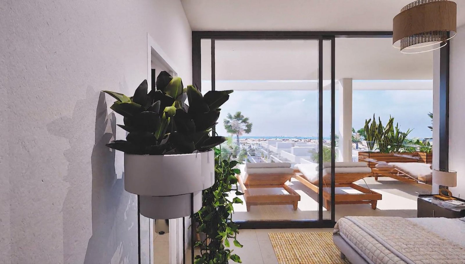 NEU GEBAUTE WOHNANLAGE IN MAR DE CRISTAL
 Moderne Neubauwohnanlage mit Apartments und Penthäusern in unmittelbarer Nähe der Strandpromen