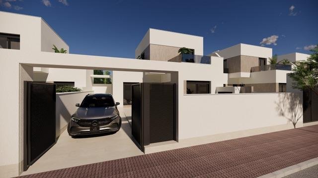 Neubauvillen in San Fulgencio mit privatem Pool und modernem Design
Exklusive Wohnanlage mit 7 freistehenden Villen in Südlage an der Co
