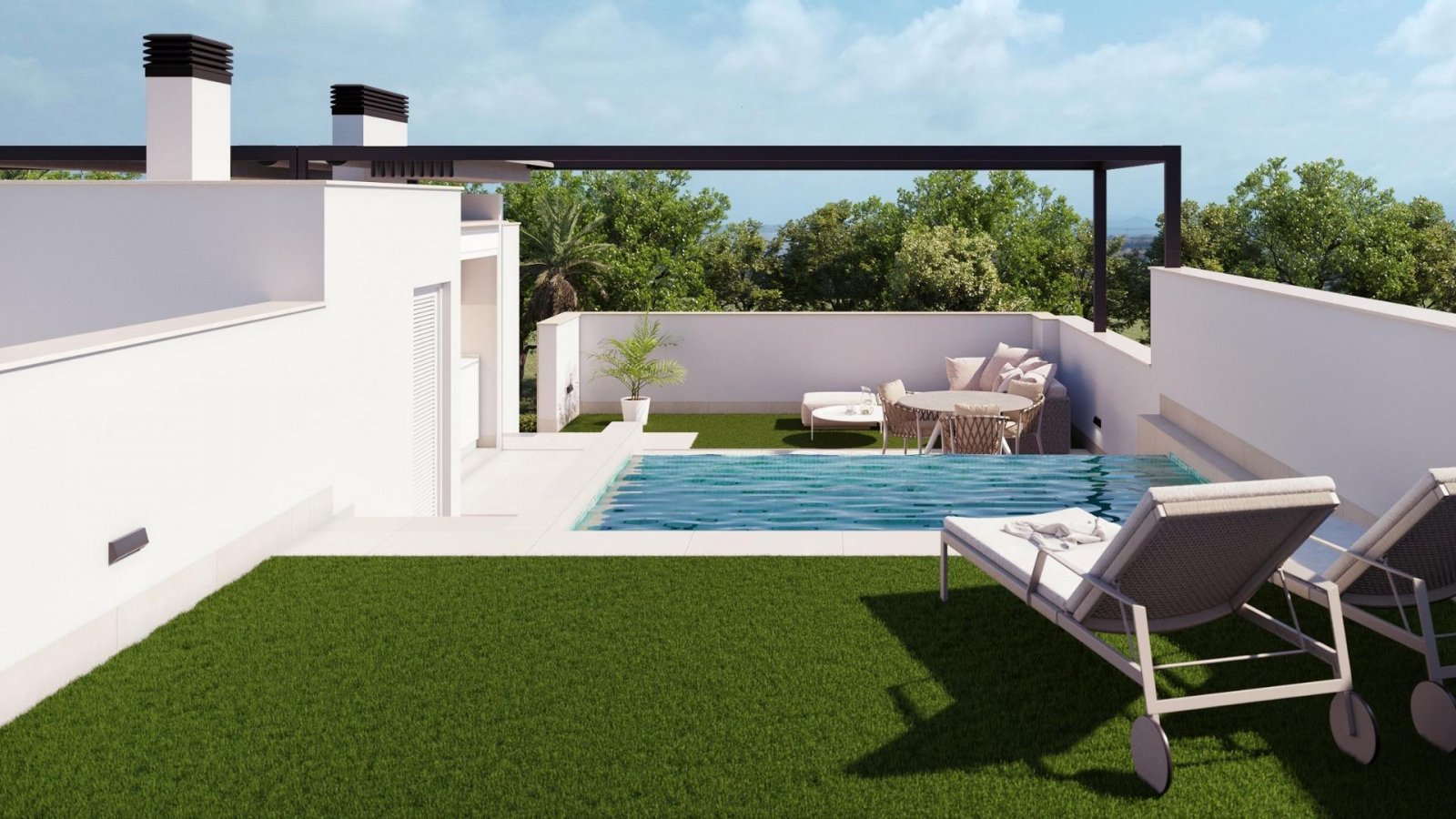Boutique-Projekt mit neu gebauten Häusern mit privaten Pools in Pilar de la Horadada
Exklusive Wohnanlage in erstklassiger Lage an der C