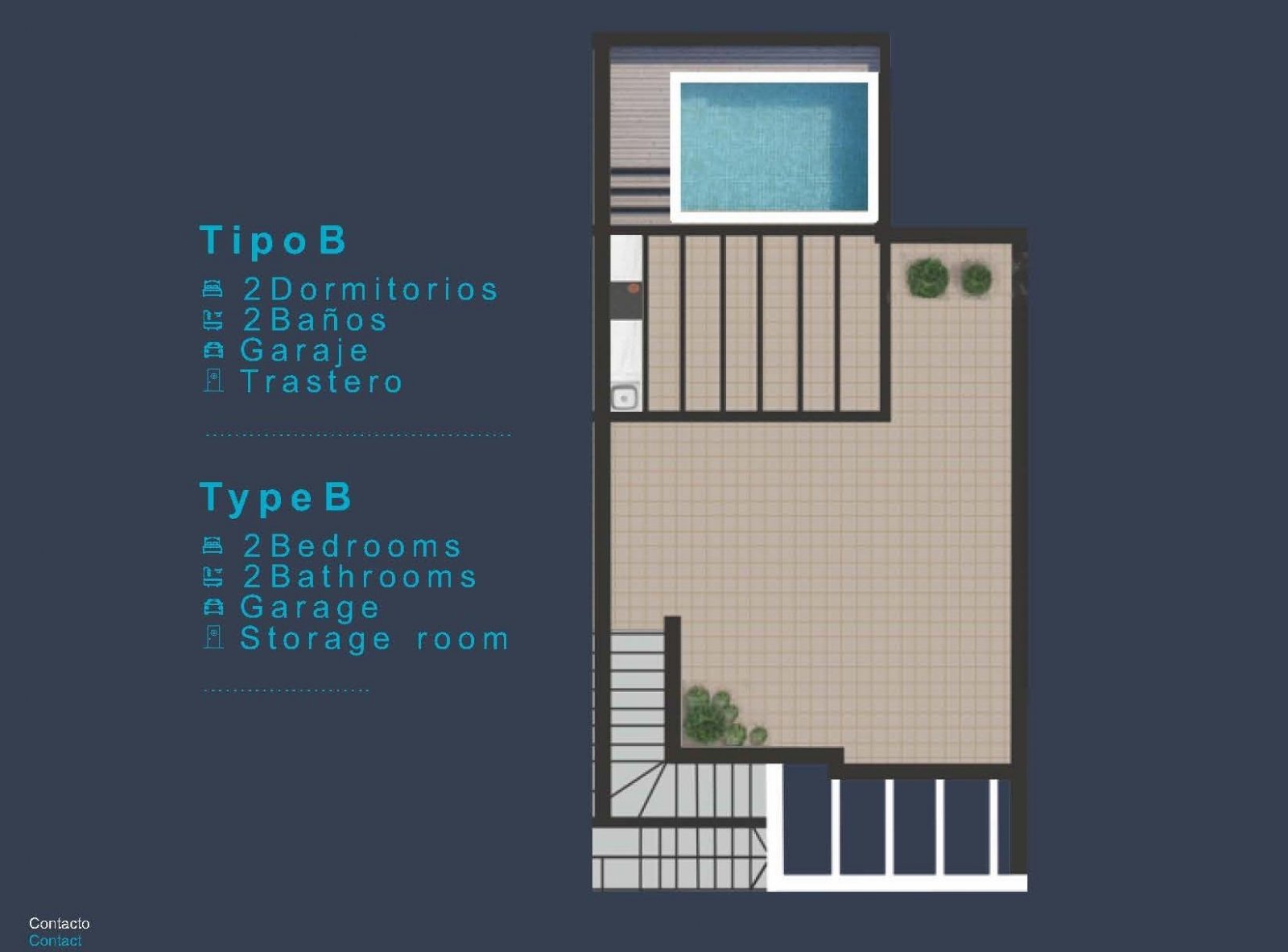 Neubau-Bungalows in San Pedro del Pinatar – Luxus und Natur am Meer
Erstklassige Lage in der Nähe von Stränden und Naturschutzgebiet
Ent